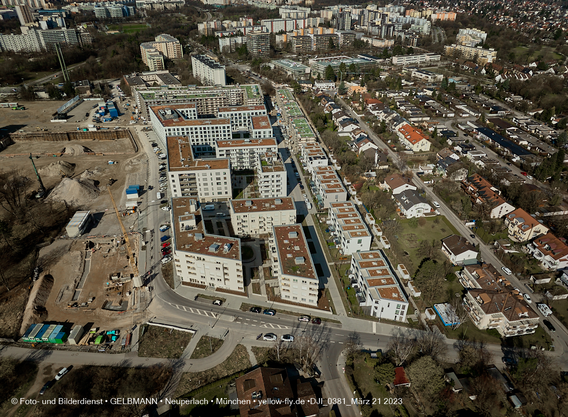 22.03.2023 - Baustele und Wohnanlage Alexisquartier